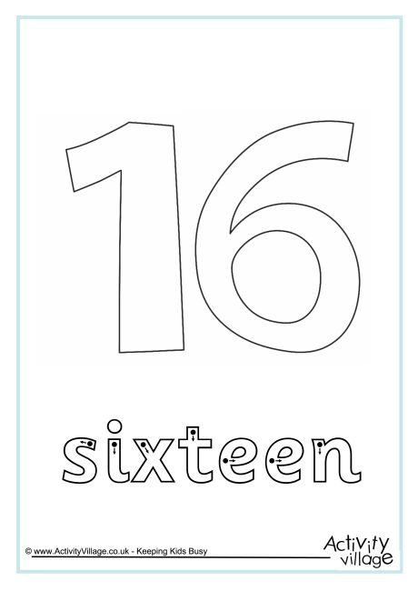 Sixteen Finger Tracing