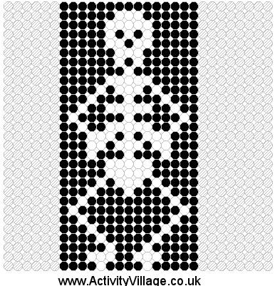 portal perler- glow in the dark beads?!  Perler beads, Perler beads  designs, Perler bead patterns