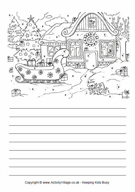 Sleigh story paper