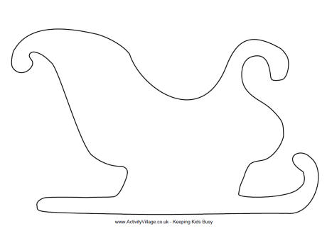 Sleigh template