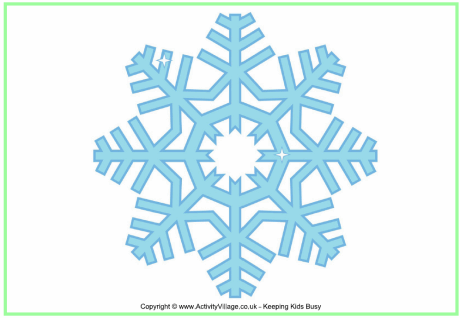 Snowflake poster 2