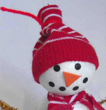 Christmas snowman craft