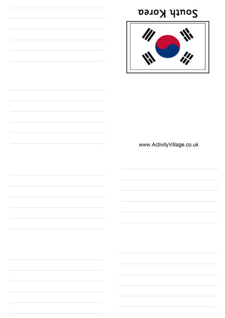 South Korea booklet 