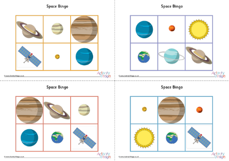 Space bingo