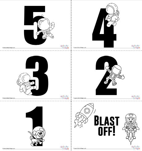Space countdown