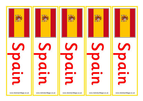 Spain bookmarks 