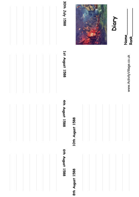 Spanish armada diary Spanish armada diary