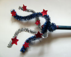 Sparkler Pencil Topper