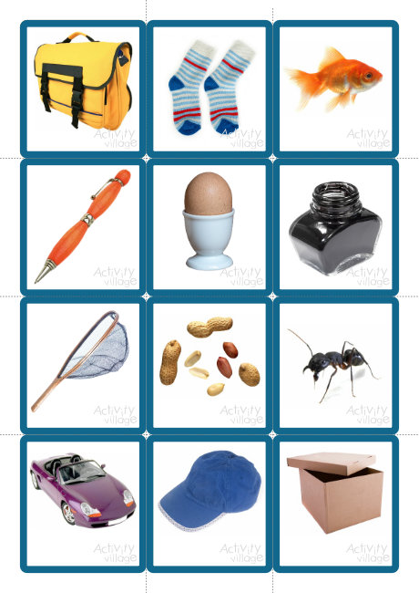 Spelling Robot Picture Tiles