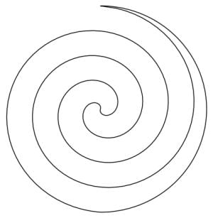 Spirals - Free Coloring Pages
