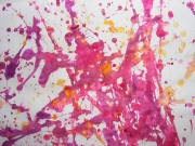 Splatter painting