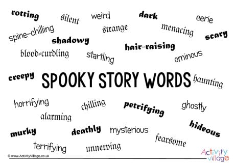 Spooky Story Word Mat