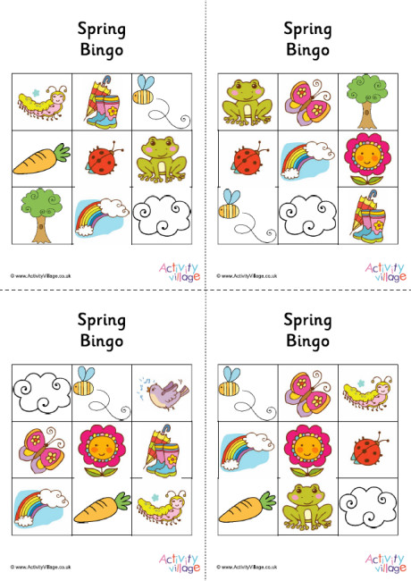 Spring Bingo