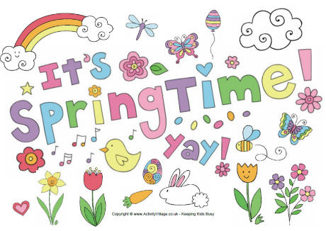 It's springtime poster