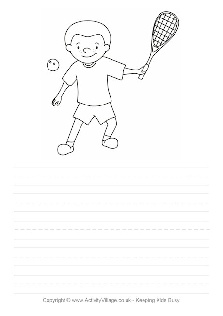 Squash story paper