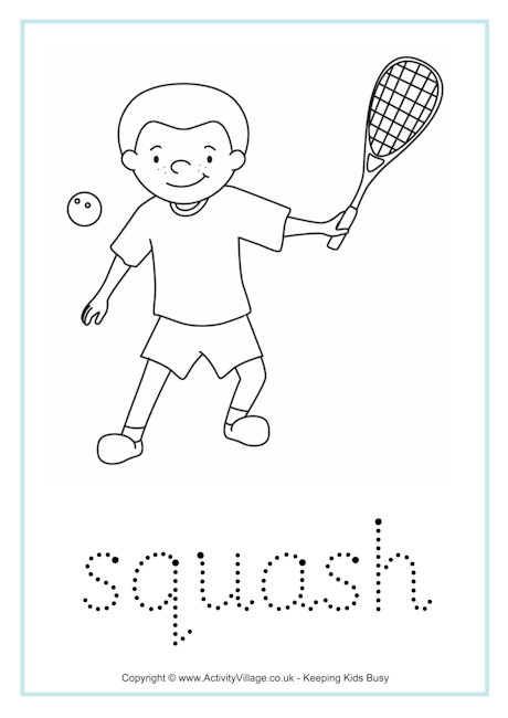 Squash tracing worksheet