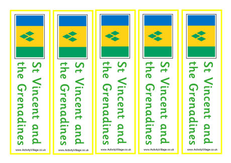 St Vincent bookmarks