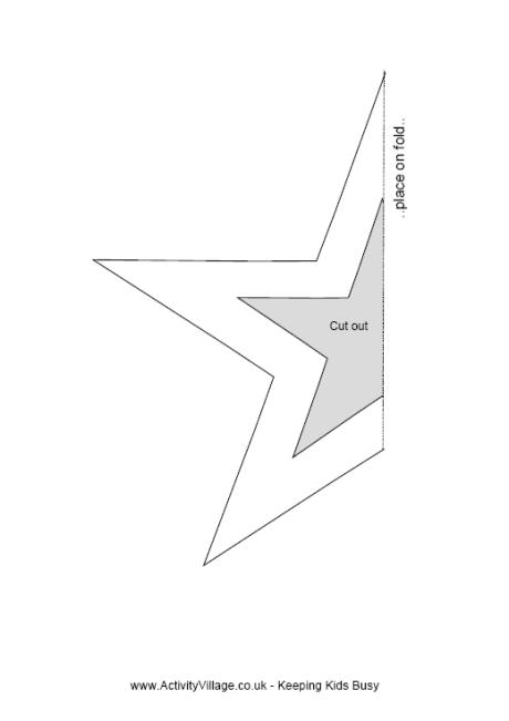 Star template - Independence Day mobile Star template - Independence Day mobile