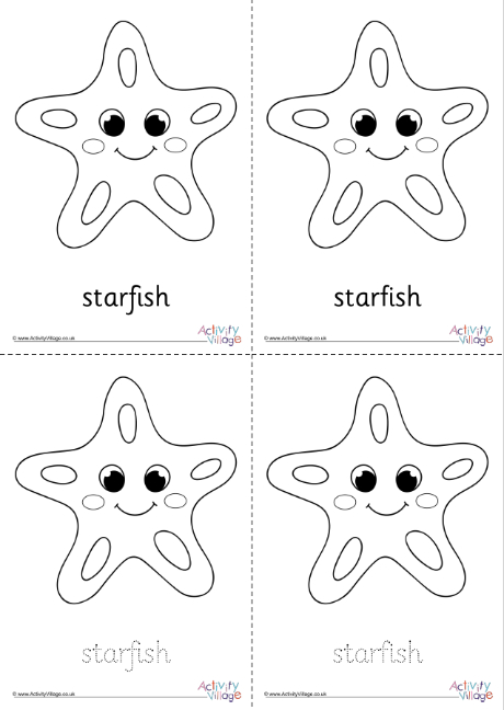 Starfish Colouring Page 2