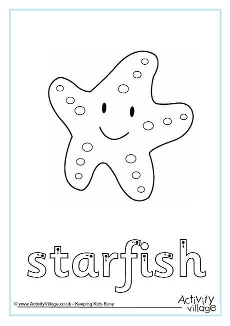 Starfish Finger Tracing