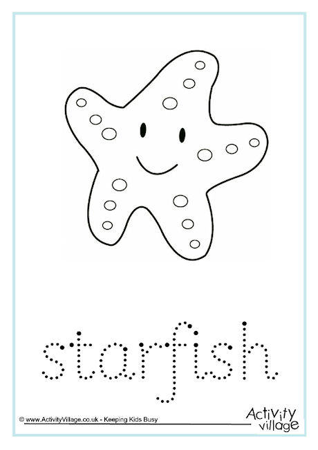 Starfish Word Tracing