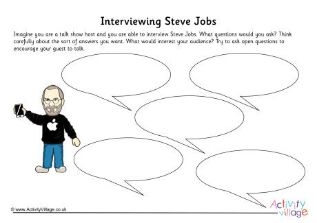 Steve Jobs Interview Worksheet