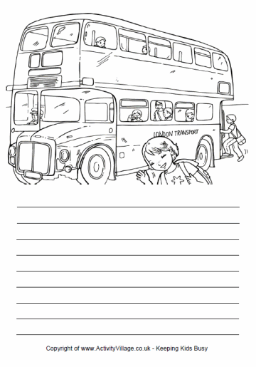 Story paper - London bus 