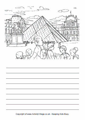 Story paper - Paris, Louvre