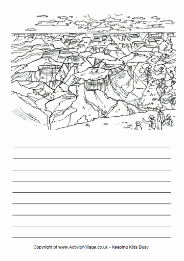 Story paper - USA, Grand Canyon