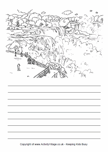Story paper - USA, Niagara Falls