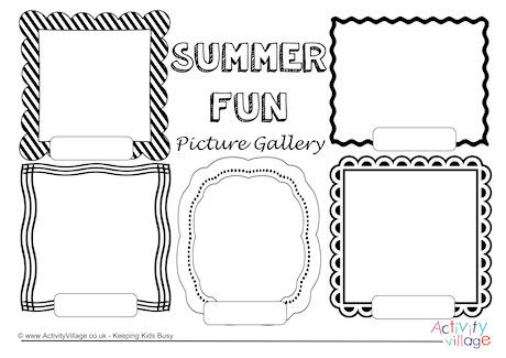 Summer Fun Picture Gallery