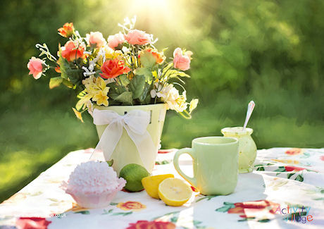 Summer Garden Poster