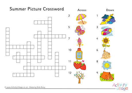 summer crosswords puzzles summer crosswords puzzles