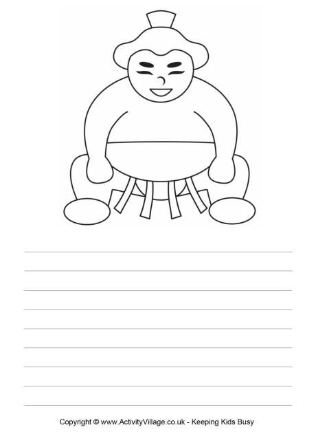 Sumo Wrestling story paper