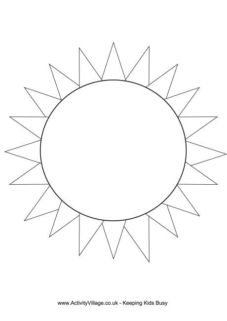 Sun Writing Frame
