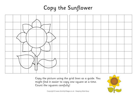 Sunflower grid copy