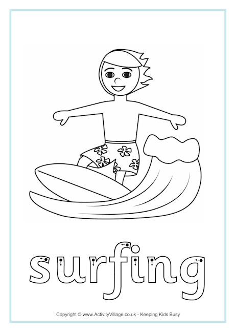 Surfing finger tracing