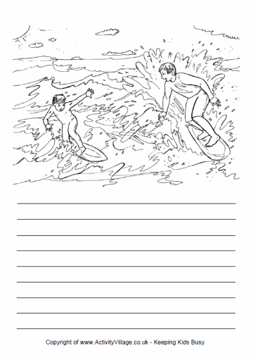 Surfing story paper Surfing story paper