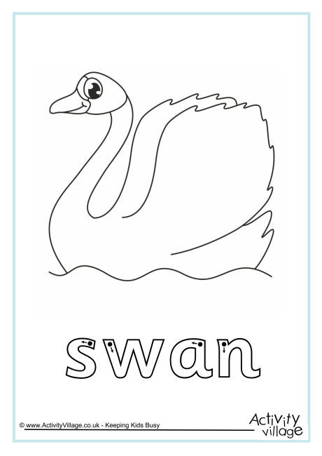 Swan Finger Tracing