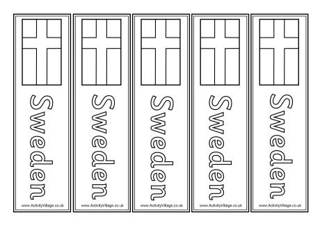 Sweden bookmarks