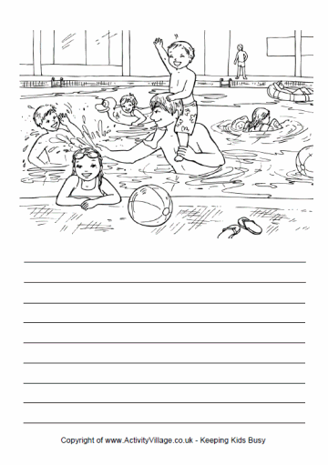Swimming pool story paper Swimming pool story paper