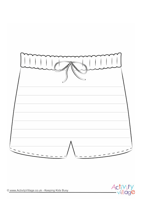 Swimming Trunks Frame