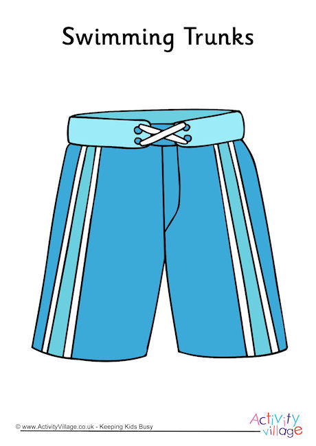Swimming Trunks Poster