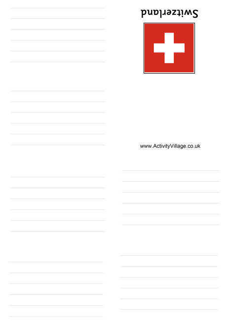 Switzerland booklet