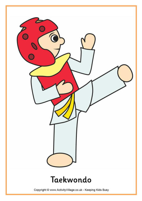 Taekwondo poster