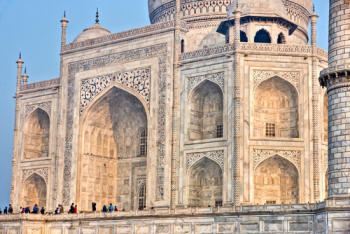 Taj Mahal close-up