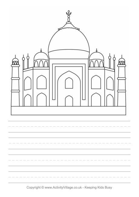 Taj Mahal story paper