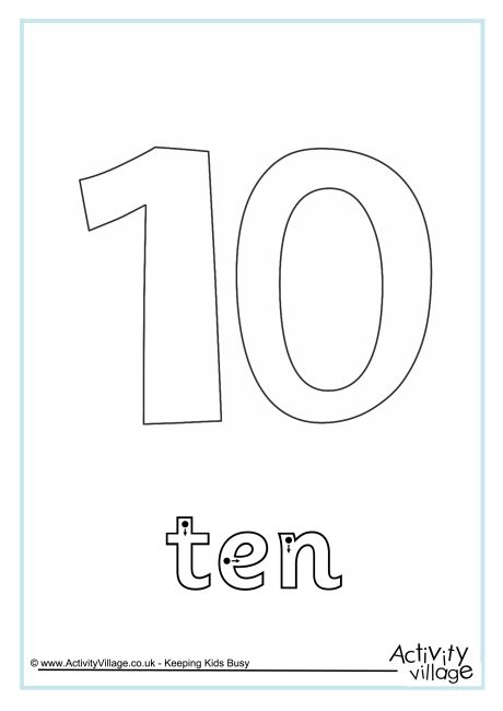 Ten Finger Tracing