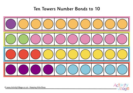 Ten Towers number bonds to 10