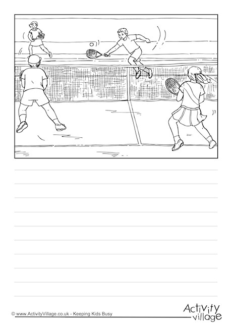 Tennis story paper 2 